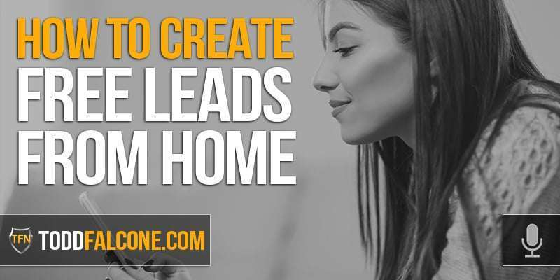 How to Create Free Leads from Home