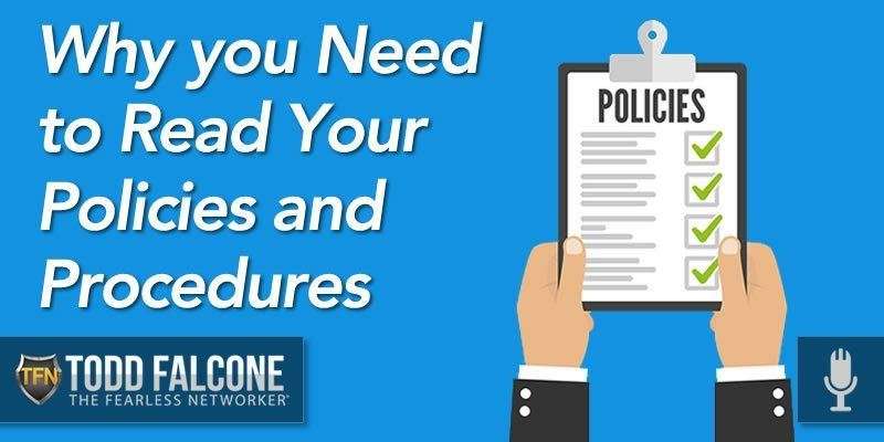 Why You Need to Read Your Policies and Procedures