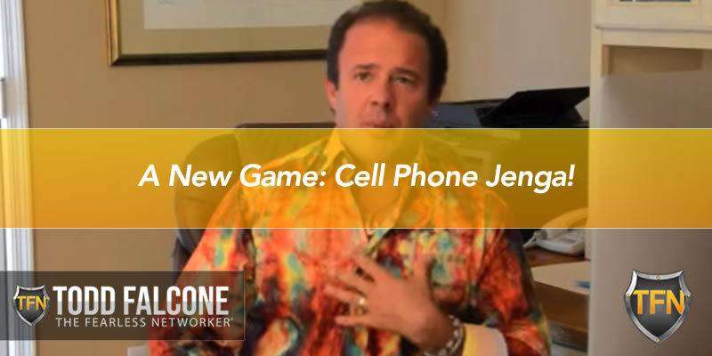 A New Game: Cell Phone Jenga!