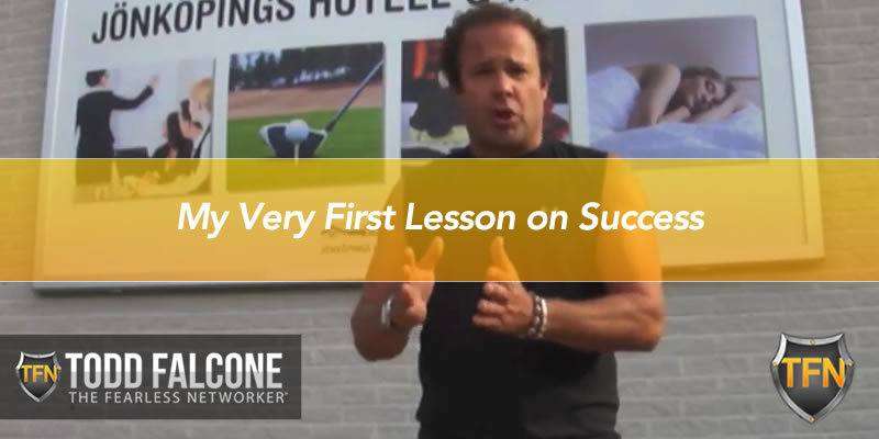 My Very First Lesson on Success