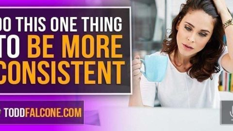 Do this ONE THING to Be More Consistent